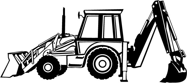 Case Backhoe Clipart Images